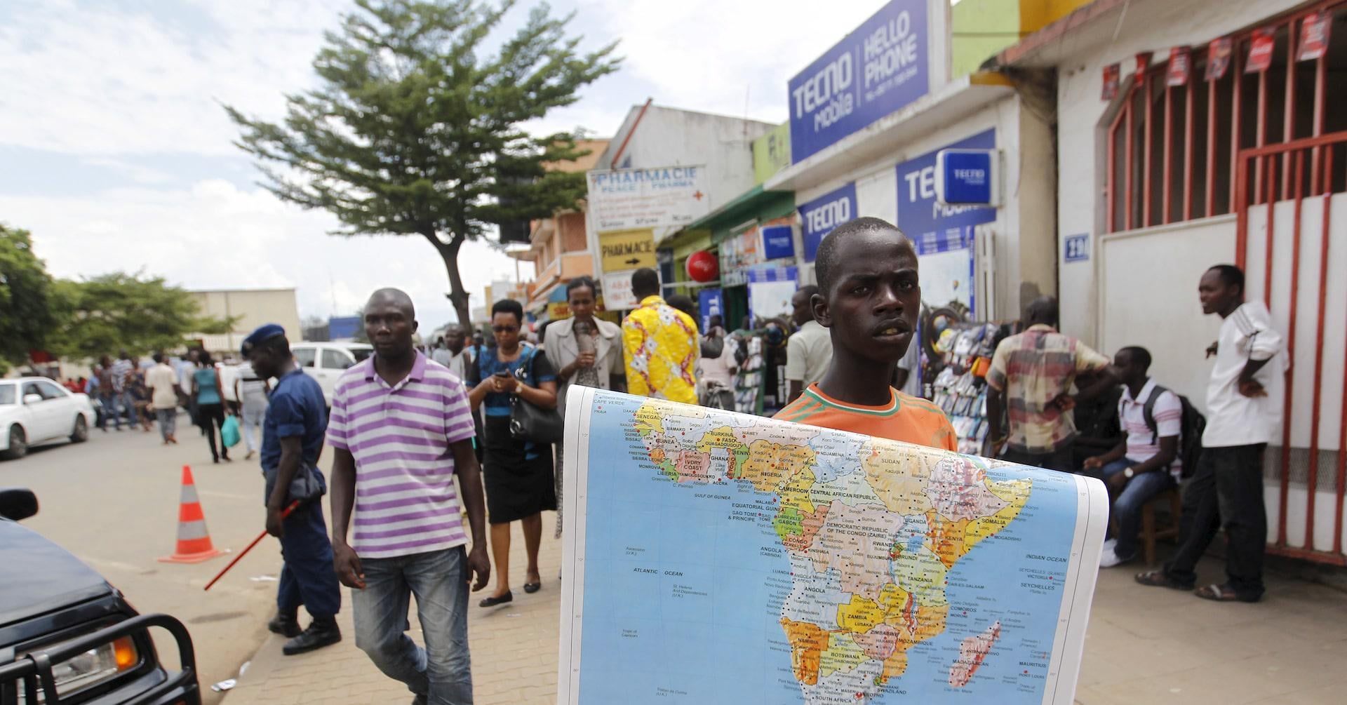 African Union urges adoption of world map showing continent's true size