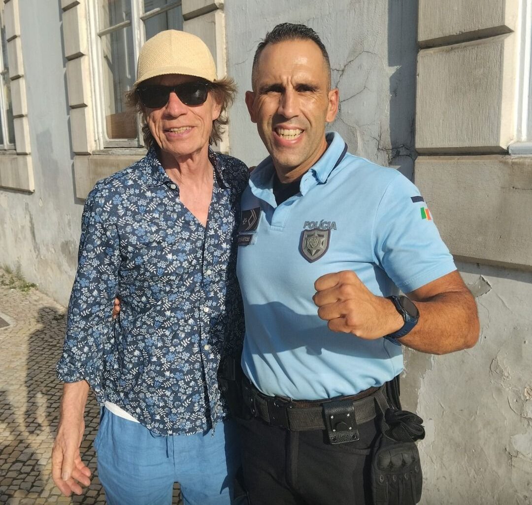 Mick Jagger spotted in Portugal