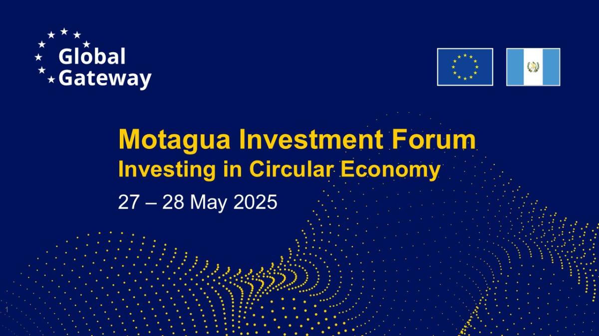 Motagua Investment Forum - Circular Economy