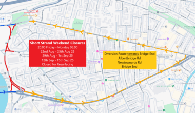 Short Strand Weekend Closures - Resurfacing (2 images)
