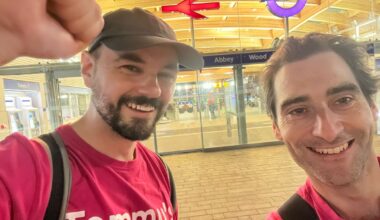 Elizabeth Line: Done! My friends walked the entire Elizabeth Line (well… almost) – 38 Miles, 82,000 Steps, and over £2000 raised for Tommy's - the baby charity!