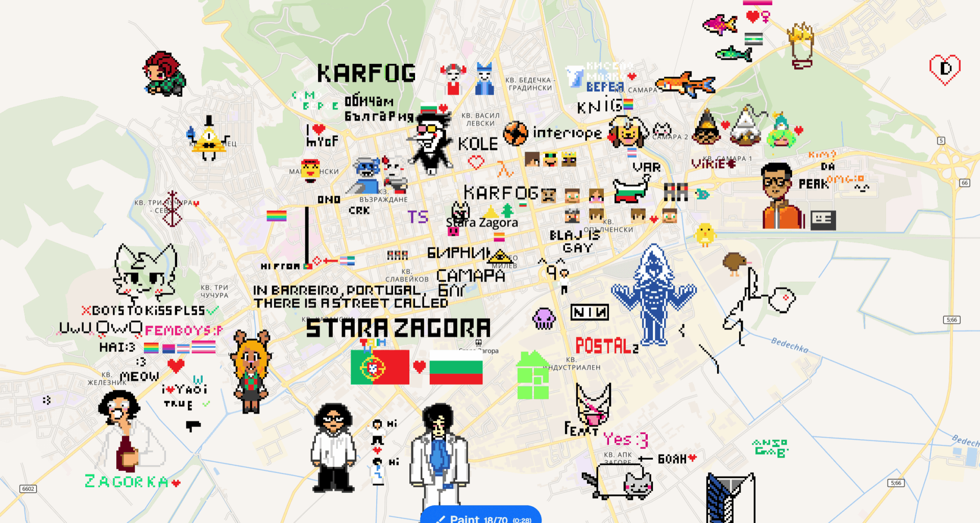 From all places i didnt expect my city to have this type of people/От всички градове не очаквах моят град да има такъв вид хора