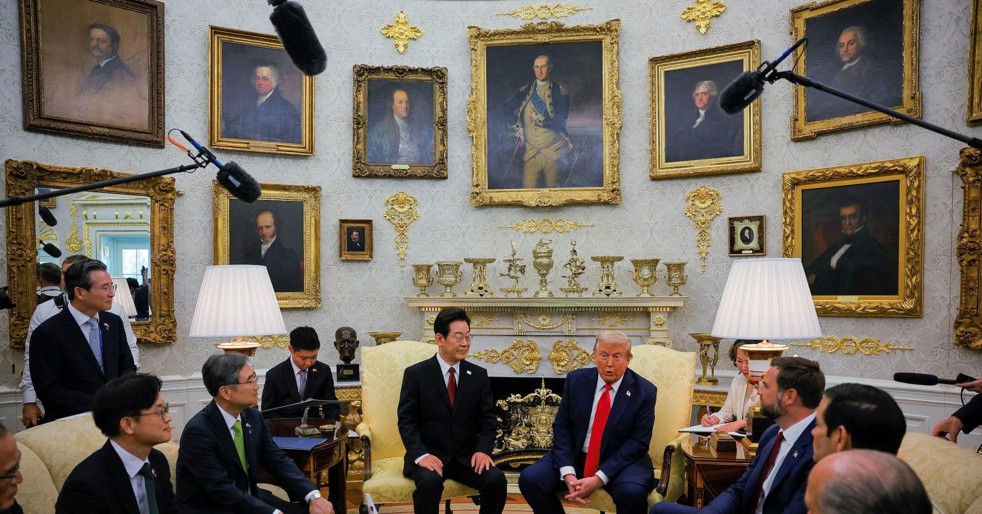 Trump wants to meet North Korea's Kim this year, he tells South Korea