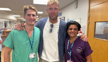Andrew Flintoff praises ‘superhero’ NHS staff who treated him following serious Top Gear crash
