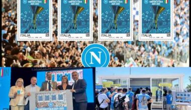 Napoli Campione d'Italia, presentato il francobollo celebrativo del quarto scudetto