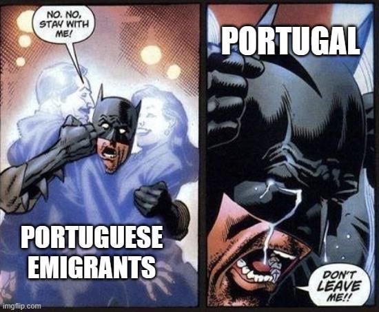 A emigração também é um problema...