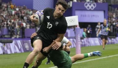 Rookie All Black's excuse for running late