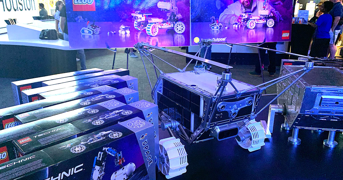 Lunar Outpost celebrates release of Lego Moon Rover Space Vehicle