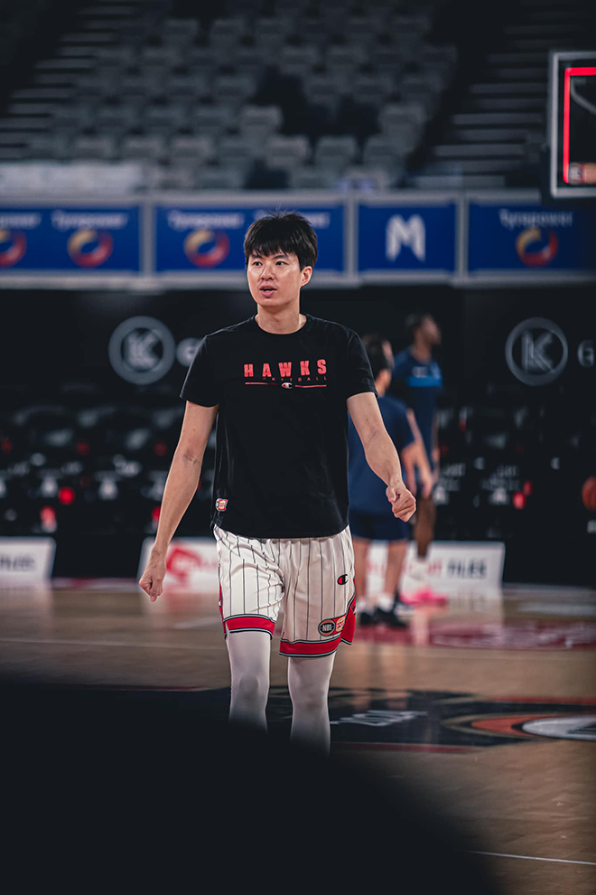 Lee Hyun-joong. Photo = Illawarra Hawks official SNS