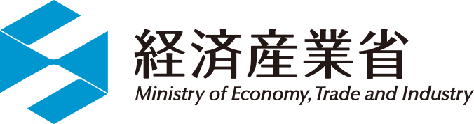 Japan's Ministry of Economy, Trade and Industry logo