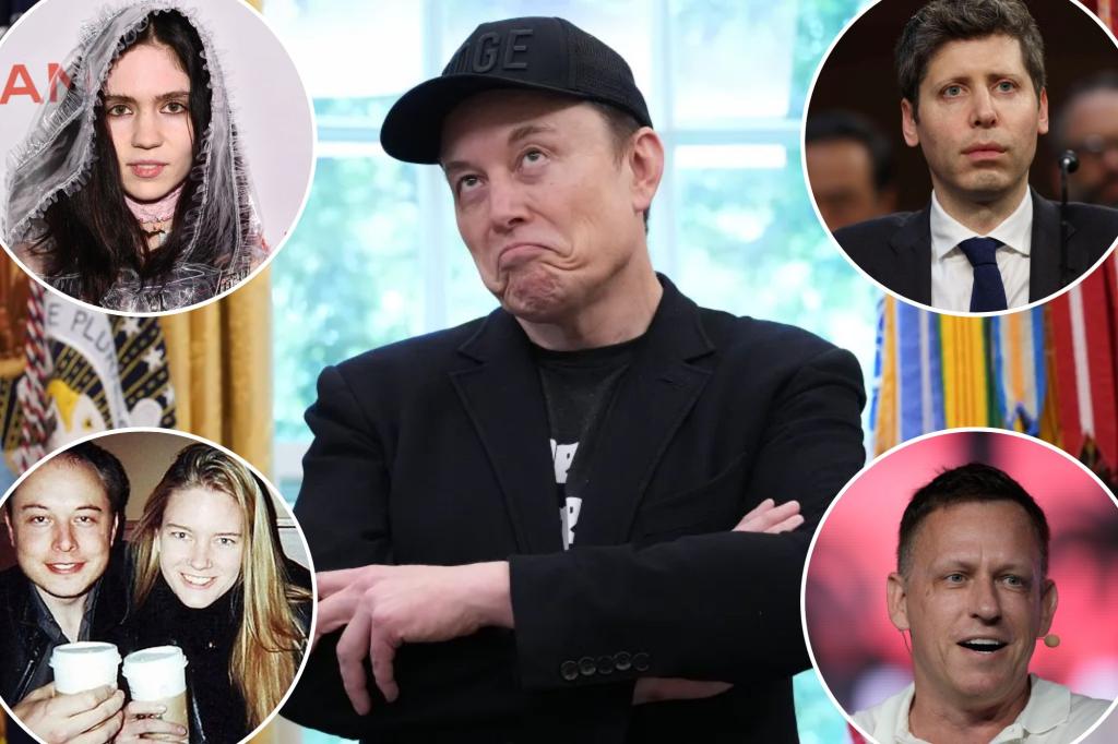 Elon Musk's long history of having a short fuse and burning through friends