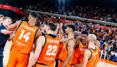 Netherlands, Romania survive fights to tip off Second Round | FIBA Basketball