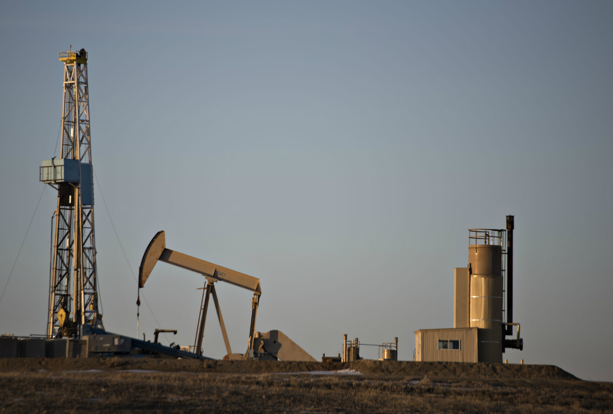 North Dakota Bakken Oil Pumpjack