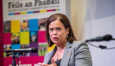 Mary Lou McDonald: ‘Crazy’ lack of Irish presidential vote in the north ‘smacks of a gerrymander’