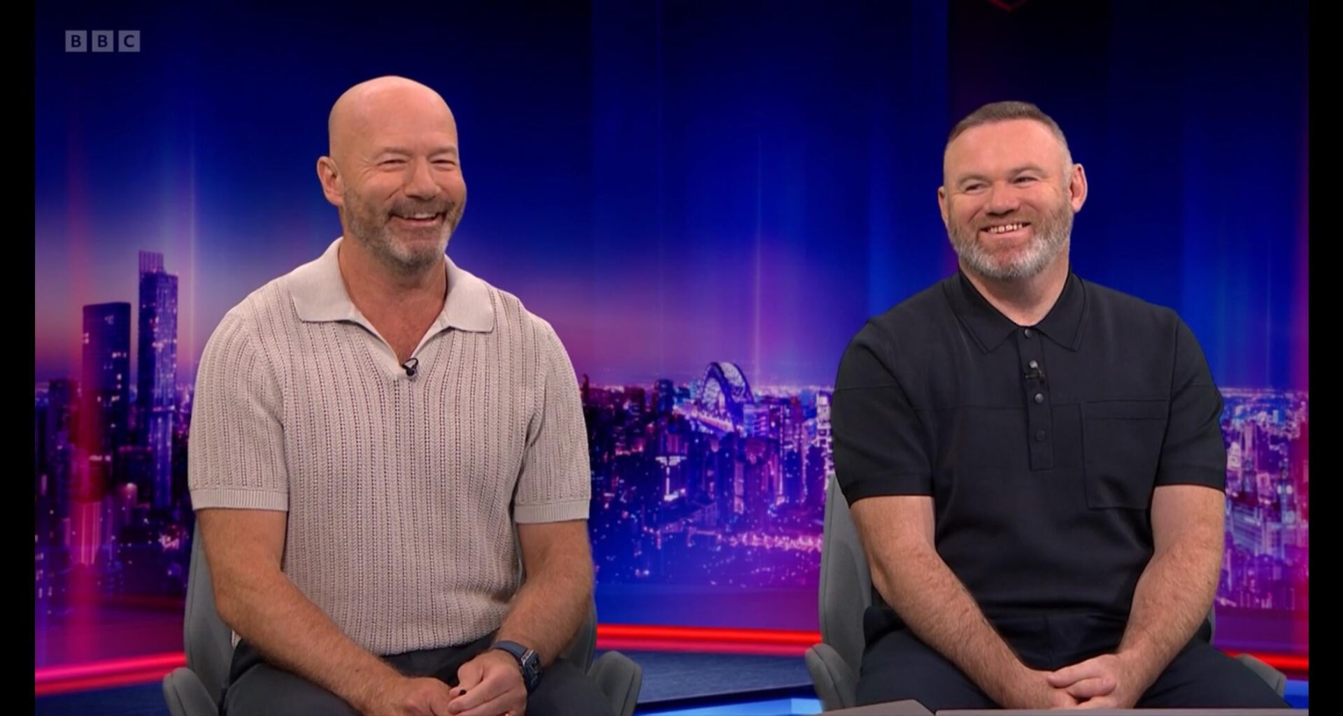 Feeling good - MoTD’s back on. Feeling old - telling my kids, yes, these two old blokes were once the very, very best.