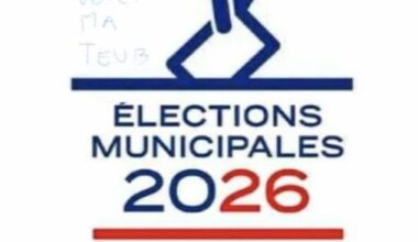 C’est moi qu’on a chargé de faire le logo des élections municipales 2026, j’ai du faire une V2 car visiblement la première version aurait eu trop de fausses interprétations