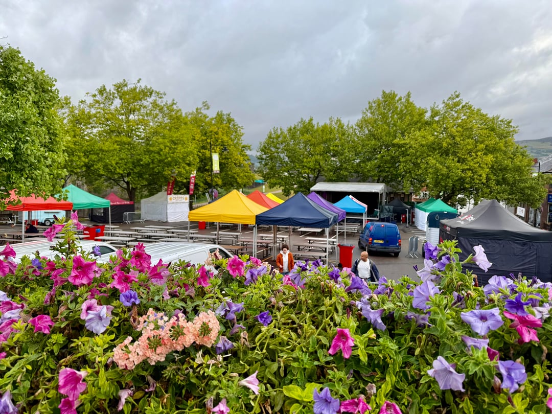 Out and About…  In Caerphilly