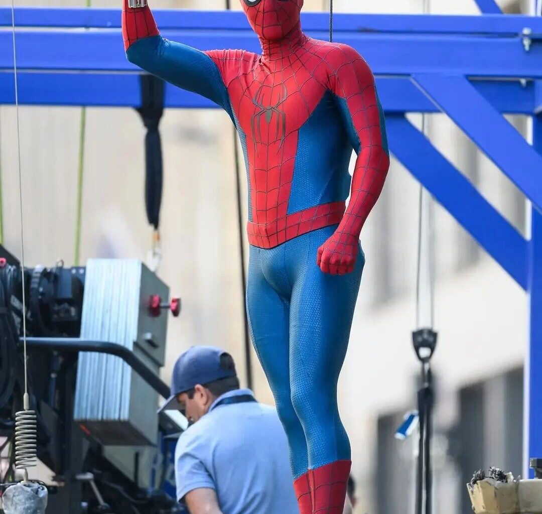 OMG! I saw Spider-Man in Glasgow! So excited!