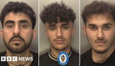 Trio jailed for 'vicious' Coventry knife attack