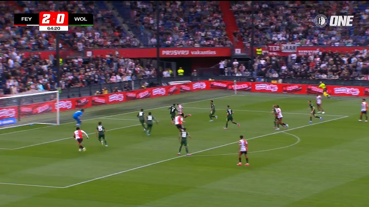 A bela assistência de Gonçalo Borges na goleada do Feyenoord - O Jogo