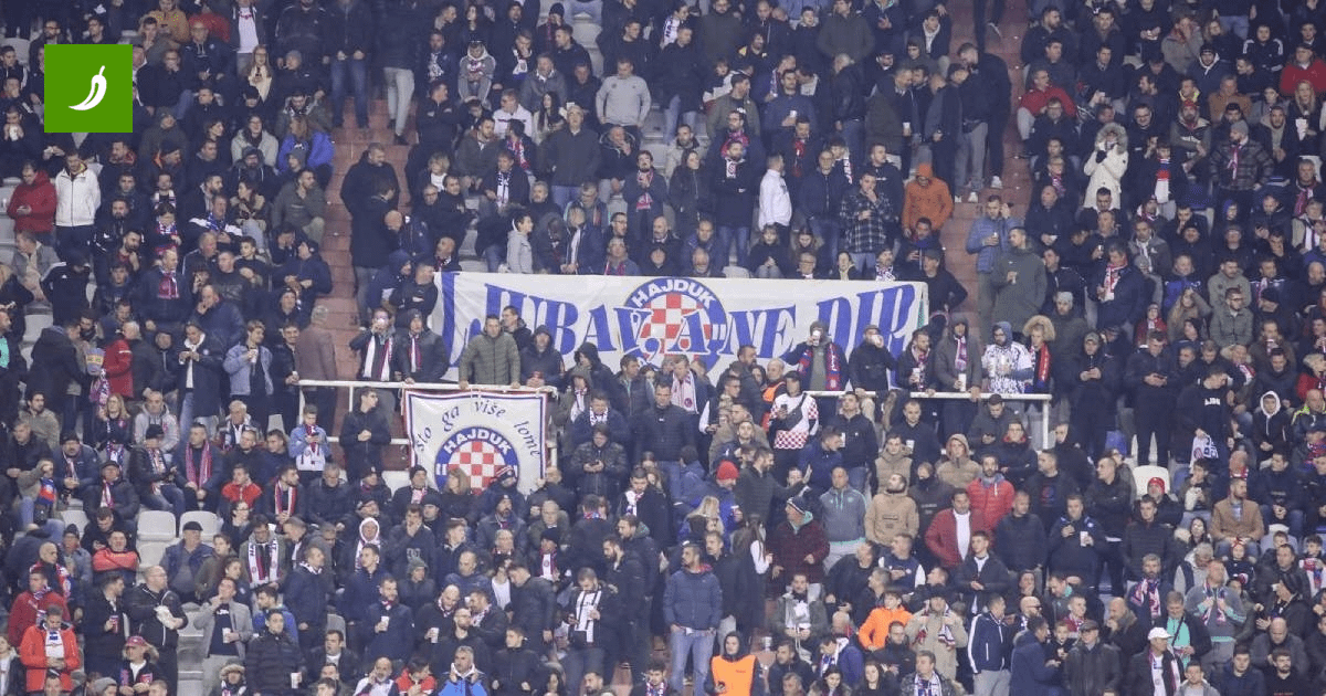 Torcida skandirala "ajmo, ustaše" i "za dom spremni"