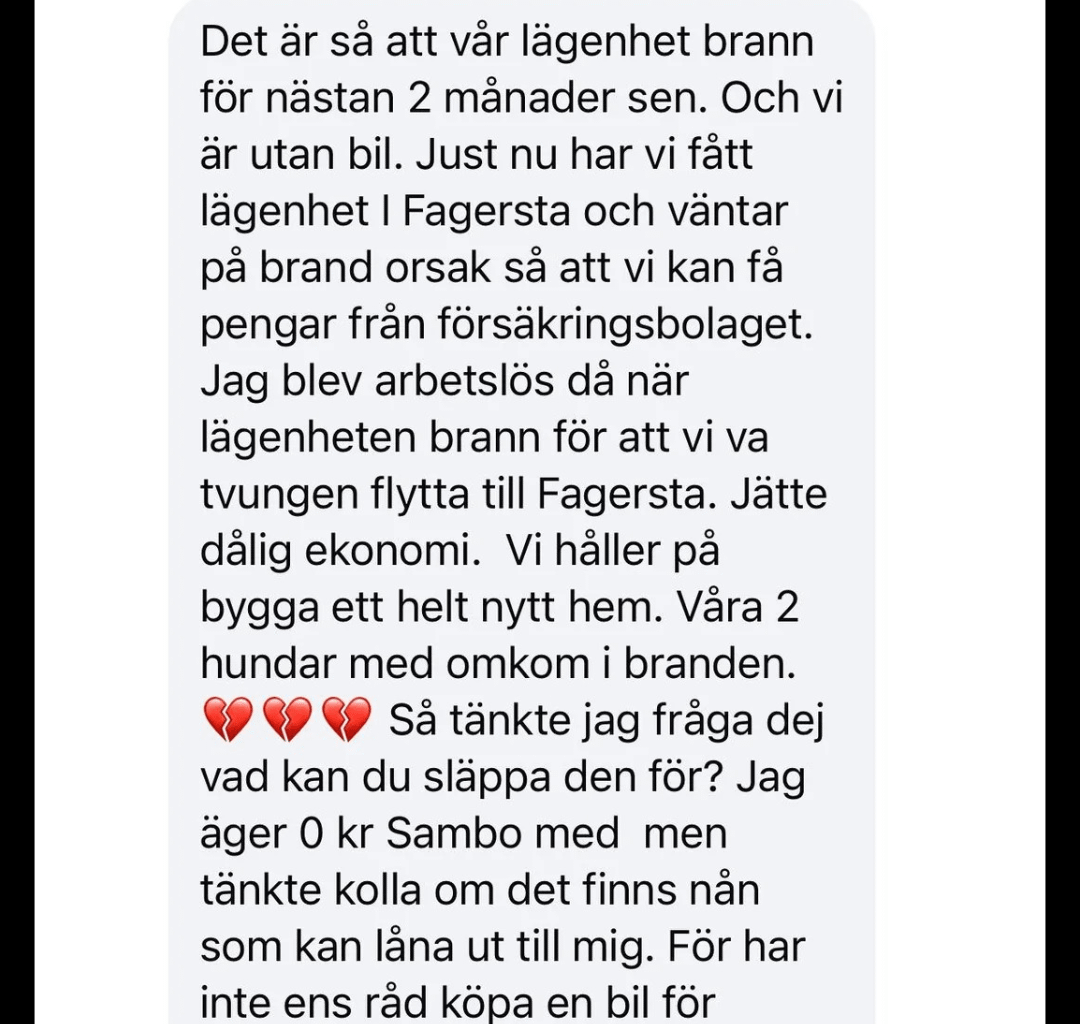 VARNING, ny skam på blocket.