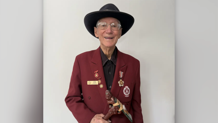 Peter Walden has a long history with Aotearoa's Māori Wardens. Photo: Murdoch Ngahau/RNZ