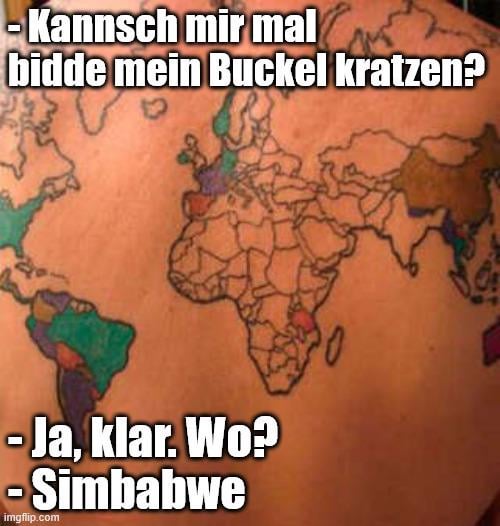 Buggelkratzen für den Sieg