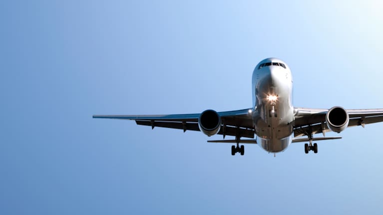 A passenger plane (file image).