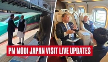 PM Modi Takes Bullet Train Ride With Japanese PM Ishiba