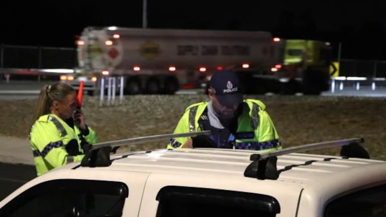 Police disrupt antisocial road user behaviour in Tauranga.