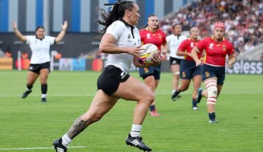 Black Ferns begin World Cup defence with win over Spain