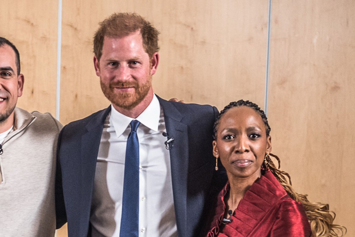 Prince Harry and Sophie Chandauka