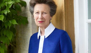 Princess Anne Stars in 75th Birthday Portrait, Taken by Photographer of Decades