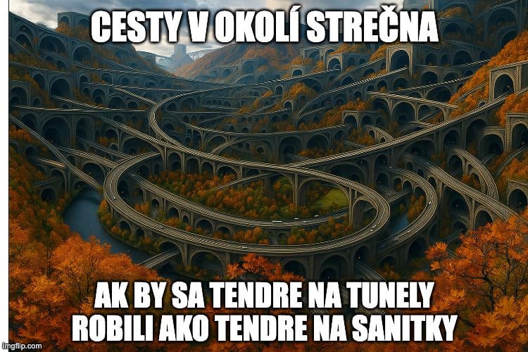 Cesta popod Strečno