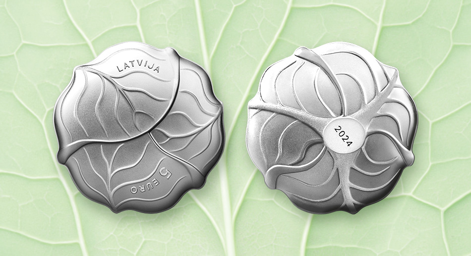 Latvian 'cabbage coin' acclaimed in America / Article