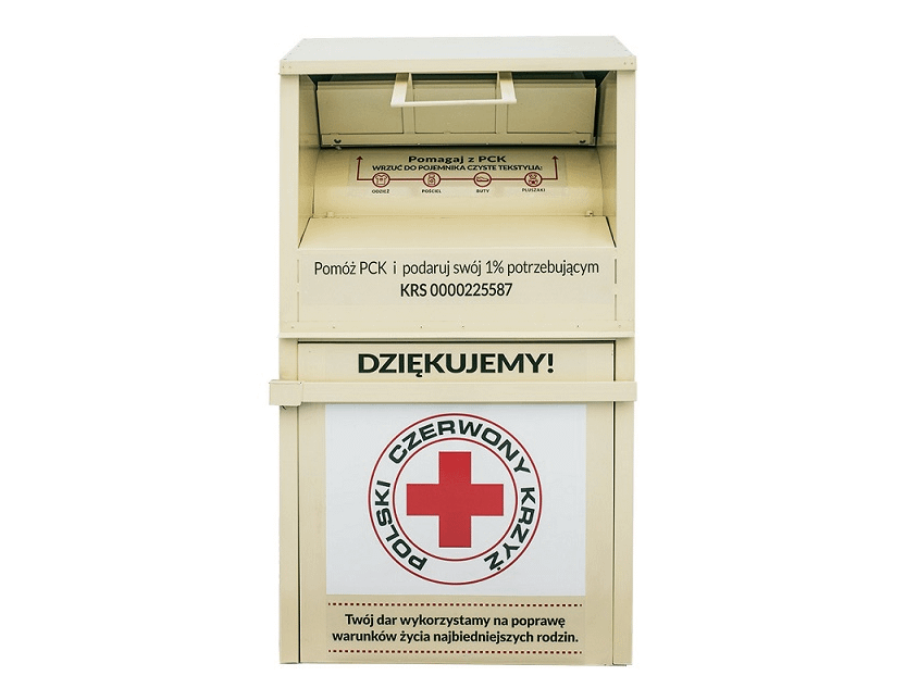 PCK wycofuje kontenery na odzież