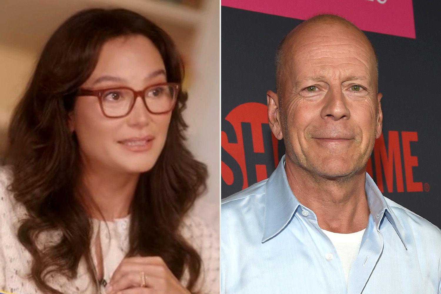 Bruce Willis' Wife Emma Tears Up Over 'Moments' She Sees Flashes of His Personality amid Dementia Diagnosis: 'It's His Laugh'