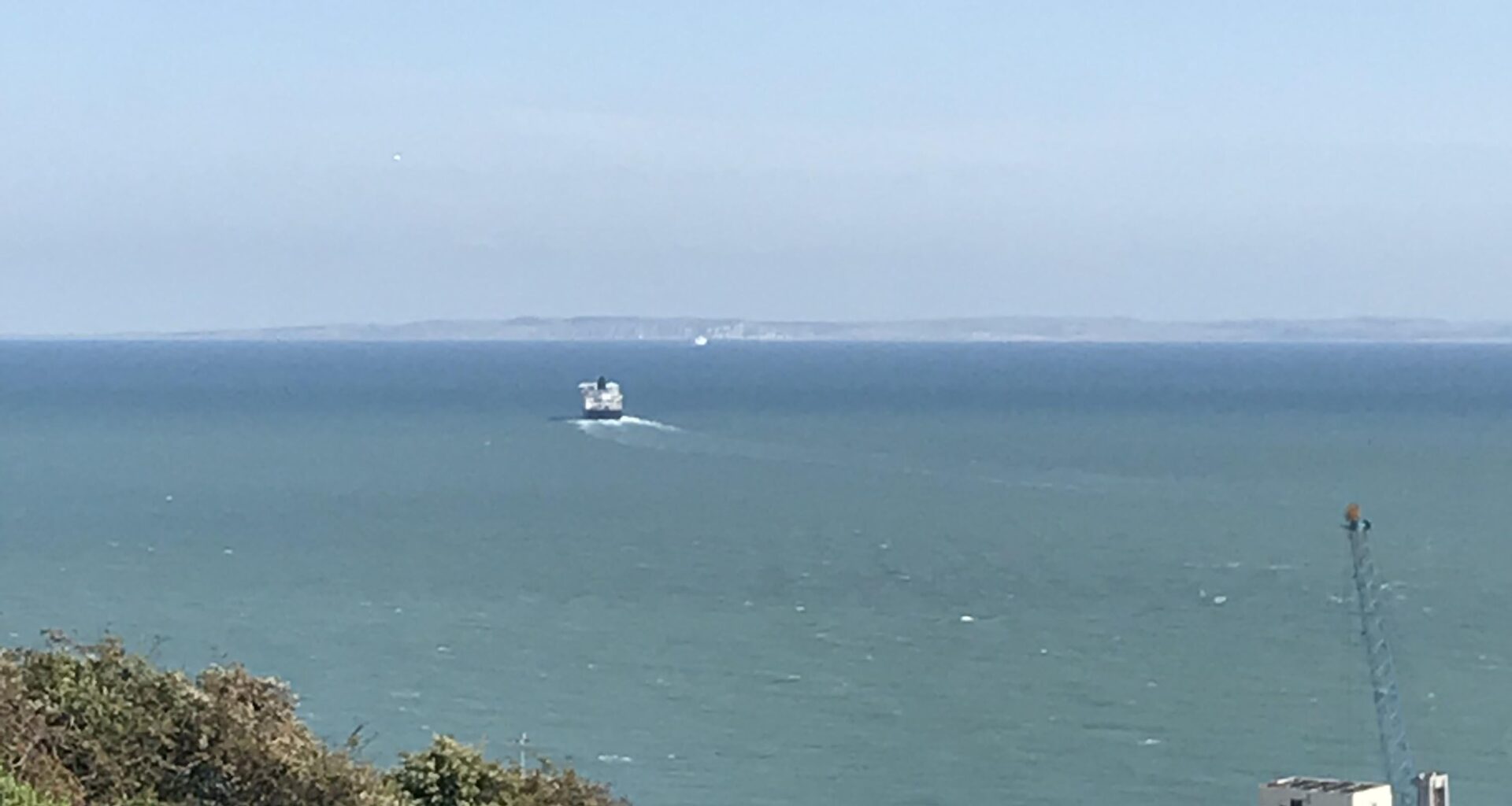 This is the most bone-chilling image I’ve seen in my life: France visible from the shores of England