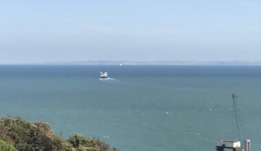 This is the most bone-chilling image I’ve seen in my life: France visible from the shores of England