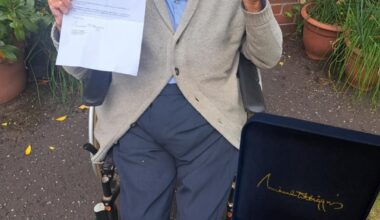 A big happy 104th birthday to Belfast's Terry Sharpe whose father, Albert Sharpe, played Darby in Disney's 'Darby O'Gill and the Little People'. What a milestone!