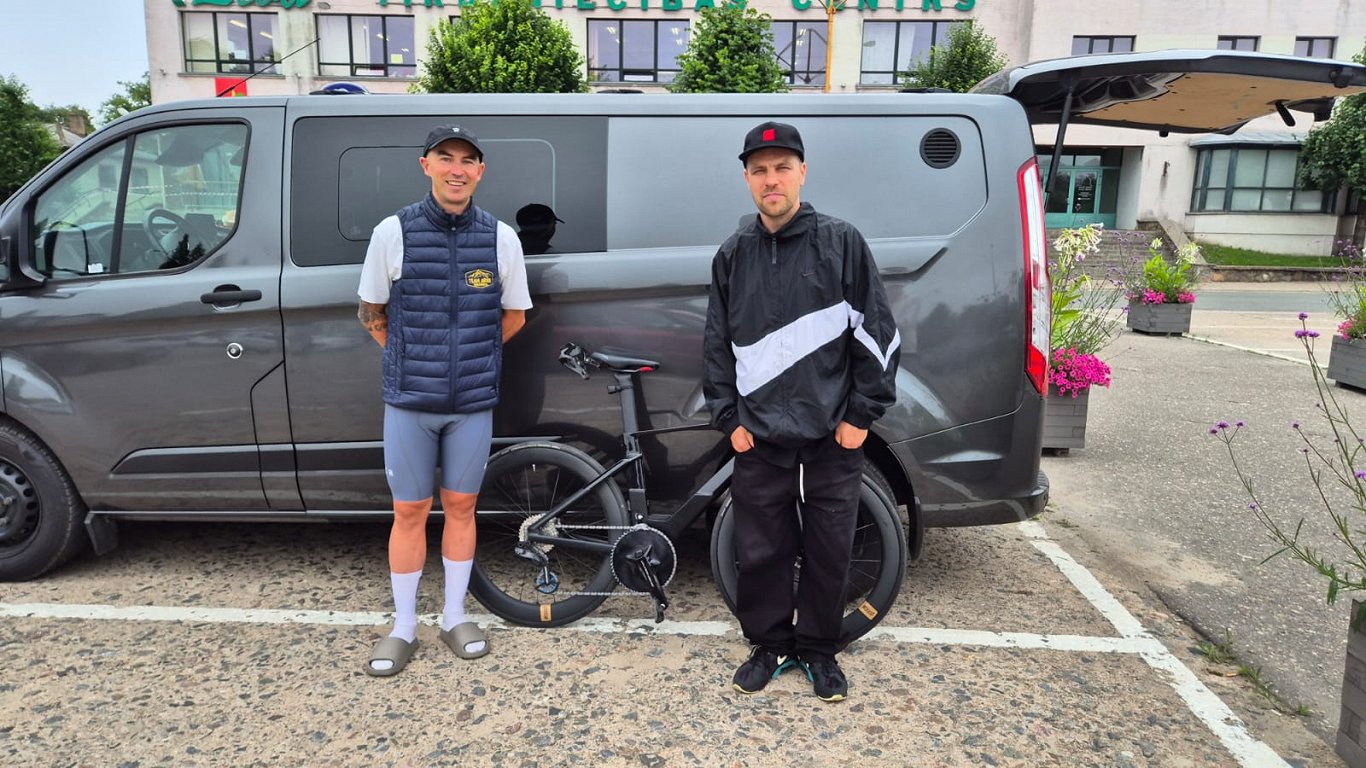 Charity bike ride around Latvia aims to raise money for seniors / Article
