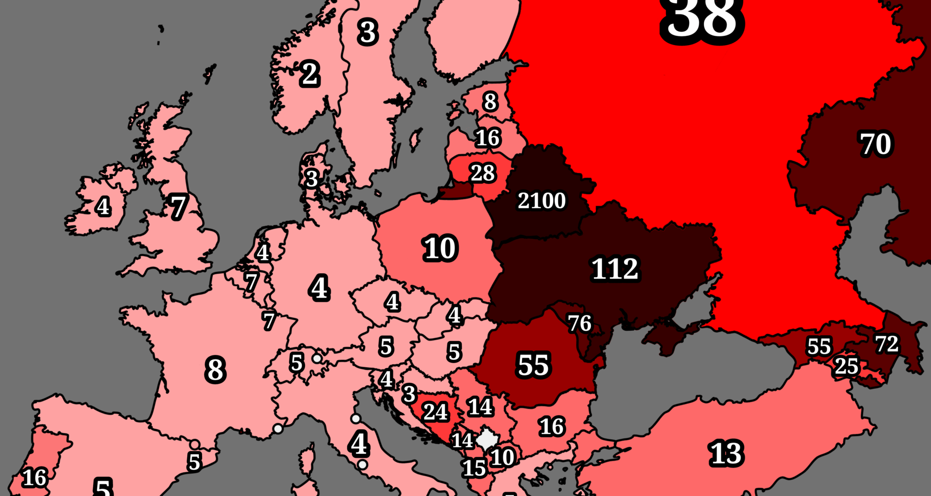 The final map of Western Europe has just dropped