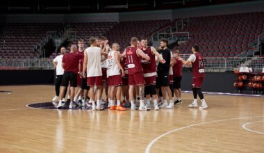 Slovenia up next for Latvian basketball team / Article