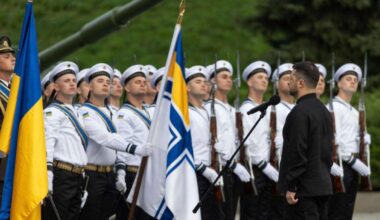 Journée du drapeau ukrainien : "Kyiv ne reculera pas dans la lutte pour son territoire"