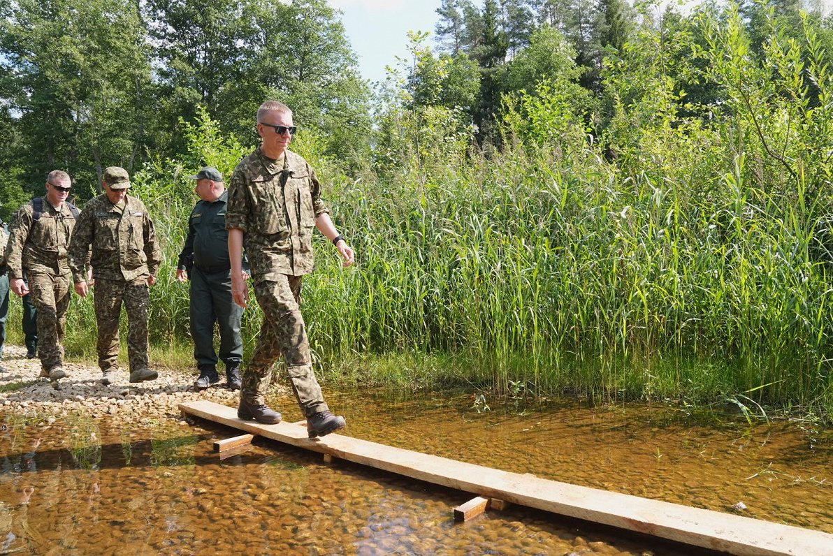 President Rinkēvičs visits Latvia's eastern border