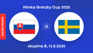 Slovensko U18 - Švédsko U18: ONLINE z Hlinka Gretzky Cup 2025 LIVE