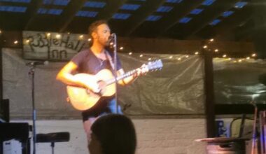 My mate saw Chris Martin play a secret gig last night in Sowerby Bridge.