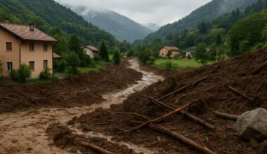 Dissesto idrogeologico in Italia: i dati del nuovo Rapporto ISPRA