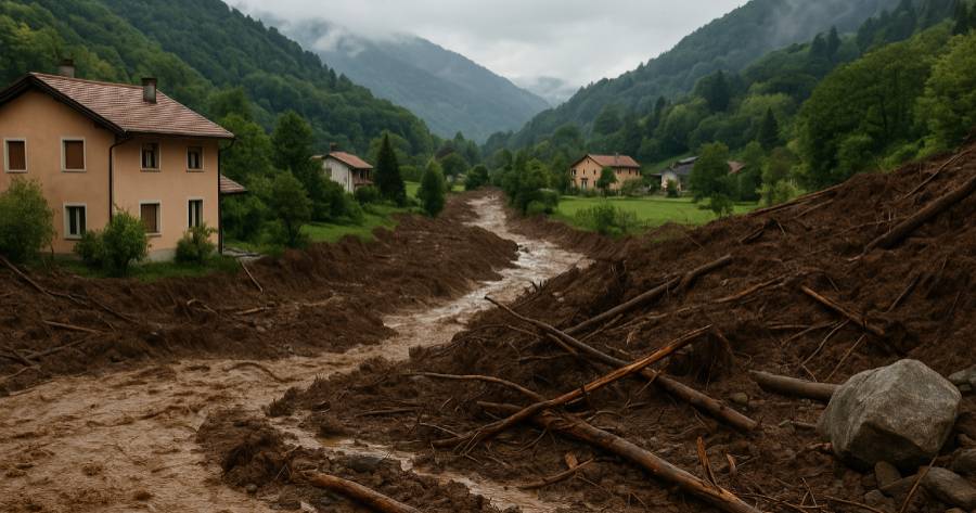 Dissesto idrogeologico in Italia: i dati del nuovo Rapporto ISPRA